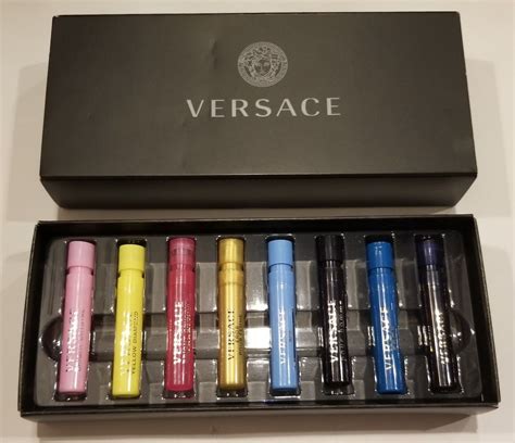 versace men's cologne sampler set|free versace perfume samples.